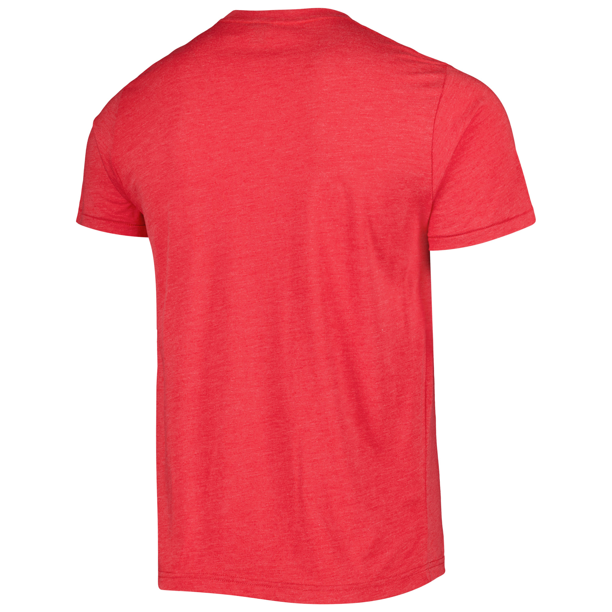 Unisex Homage Red Washington Wizards Hometown Hyper Local Tri-Blend T-Shirt - Image 7