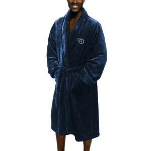 Men's The Northwest Group Navy Tennessee Titans Silk Touch Robe