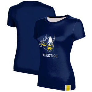 Women's Navy Augustana Vikings Athletics T-Shirt