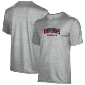 Men's Gray Fordham Rams Grandpa Name Drop T-Shirt