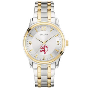 Bulova Silver Phillips Exeter Academy Big Red Classic Two-Tone Round Watch