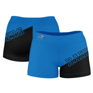 Women's Royal MTSU Blue Raiders Color Block Shorts