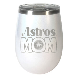 Houston Astros 10oz. Mom Opal Wine Tumbler