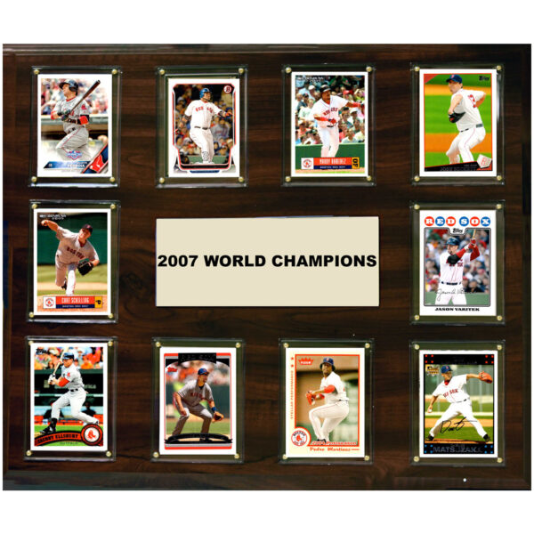 Boston Red Sox 2007 World Champions 15'' x 18'' Plaque