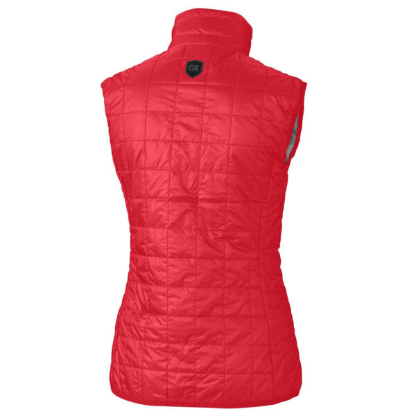 Women's Cutter & Buck Red St. Louis Cardinals Rainier PrimaLoft Eco Full-Zip Puffer Vest - Image 4