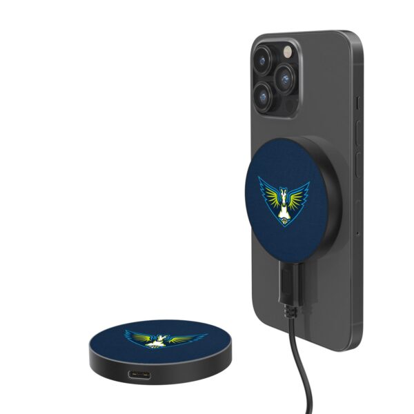 Dallas Wings Solid Design 10-Watt Wireless Magnetic Charger