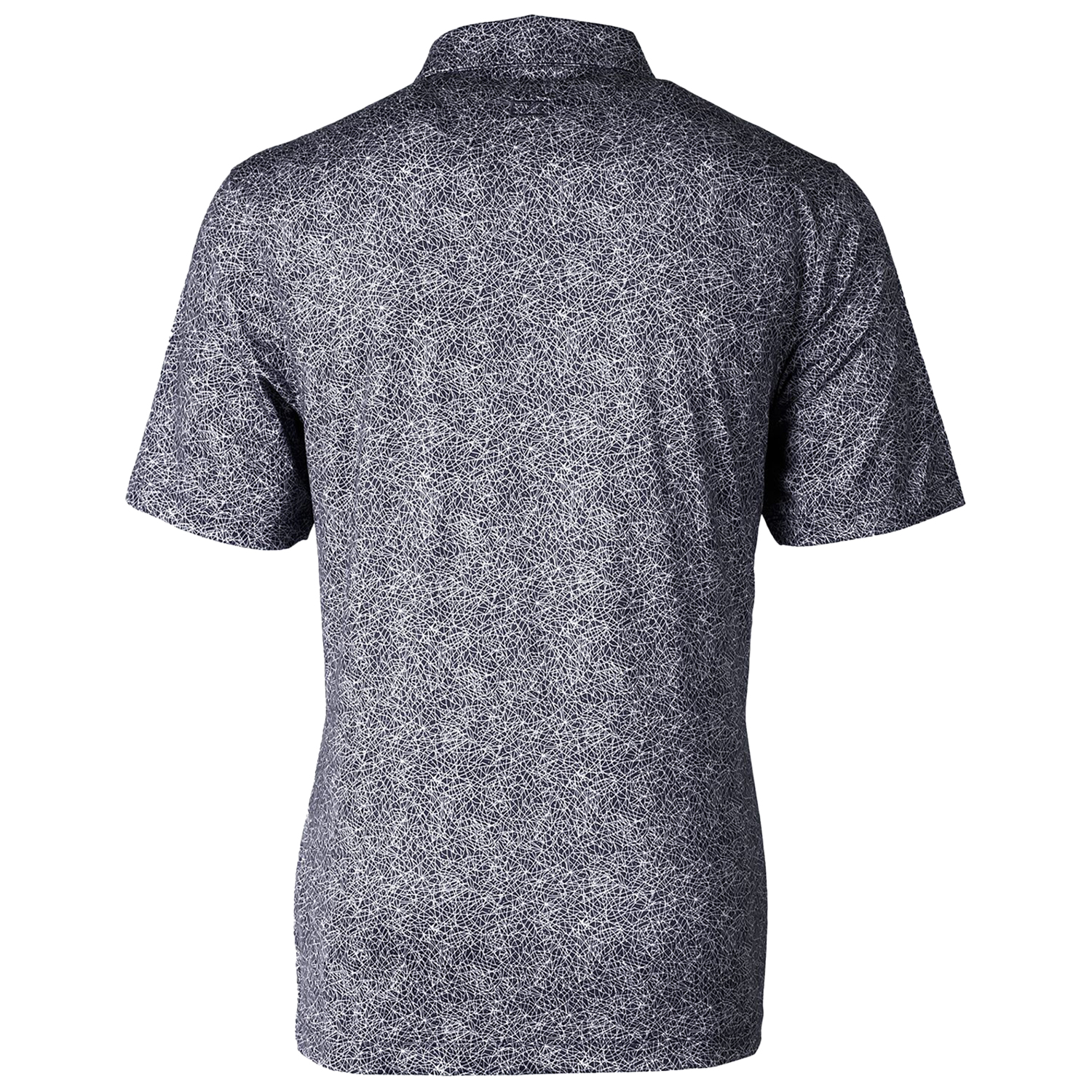 Men's Cutter & Buck Black UCF Knights Pike Constellation Stretch Polo - Image 4