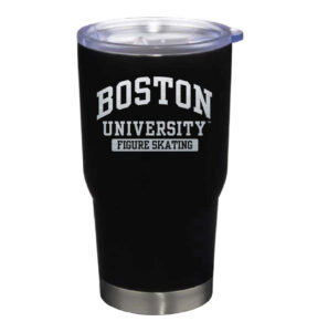 Boston University Black Skating 22oz. Stainless Steel Pro Tumbler