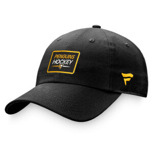 Women's Fanatics  Black Pittsburgh Penguins Authentic Pro Rink Adjustable Hat