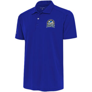 Men's Antigua  Blue Lakeland Magic Tribute Polo