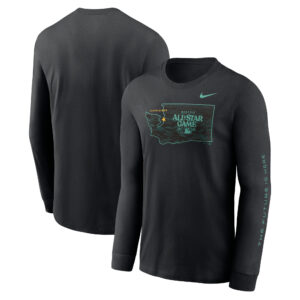 Men's Nike  Black 2023 MLB All-Star Game Long Sleeve T-Shirt