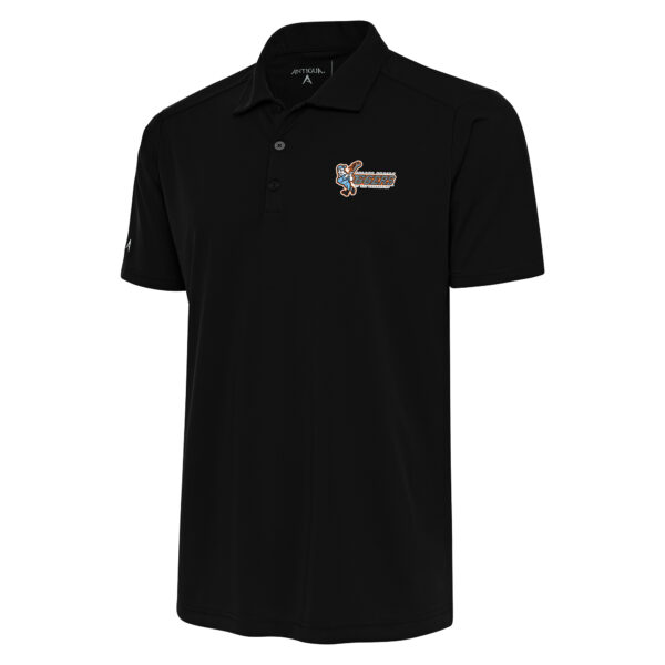 Men's Antigua  Black Inland Empire 66ers Big & Tall Tribute Polo