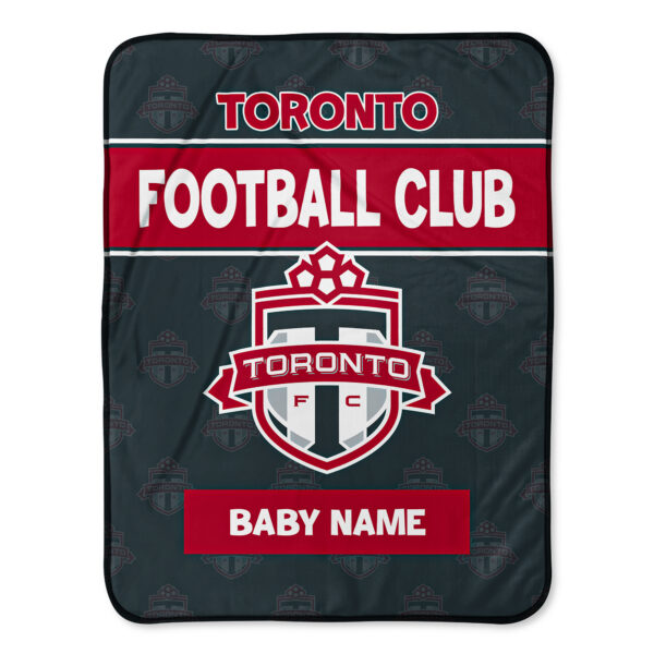 Chad & Jake Toronto FC Emblem 30" x 40" Personalized Baby Blanket
