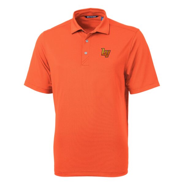 Men's Cutter & Buck Orange Las Vegas 51s Big & Tall Virtue Eco Pique Recycled Polo - Image 8