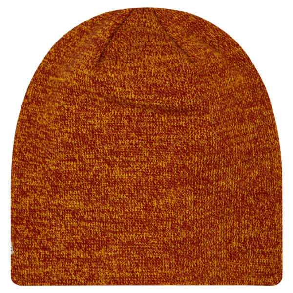 Men's New Era Red/Gold AS Roma Skull Knit Beanie - Image 5
