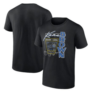 Men's Fanatics Black Kane Brown x Orlando Magic T-Shirt