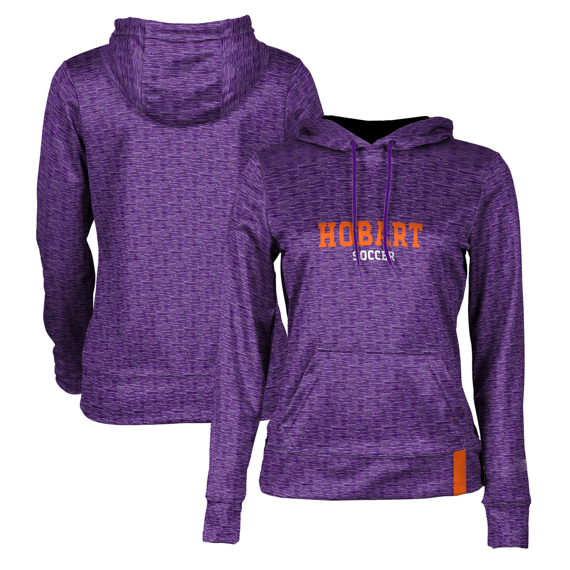 Women's ProSphere Purple Hobart & William Smith Colleges Soccer Pullover Hoodie