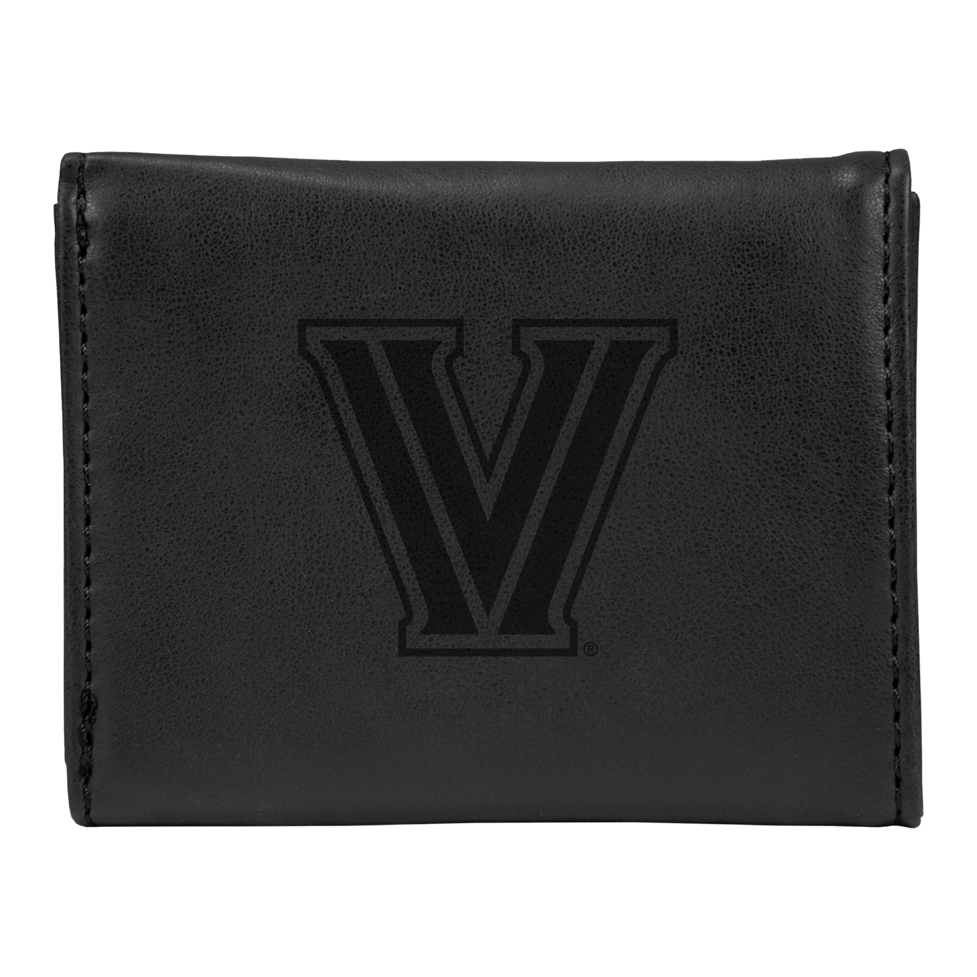 Black Villanova Wildcats Trifold Wallet
