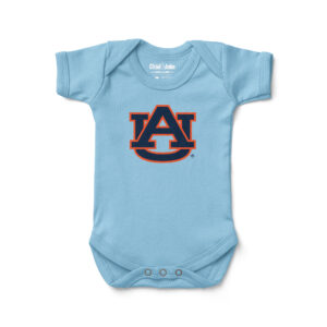 Infant Chad & Jake Light Blue Auburn Tigers Primary Logo Bodysuit
