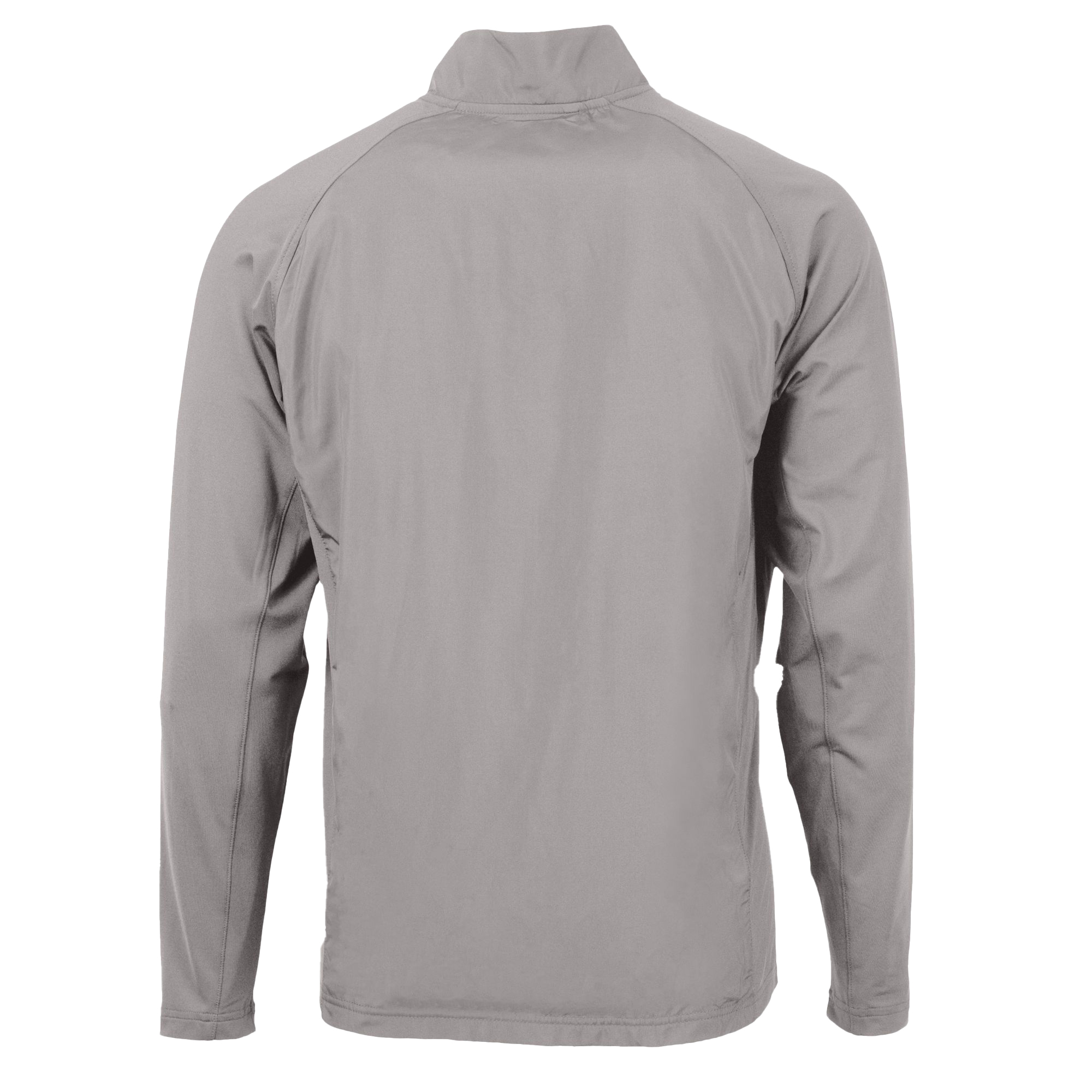Men's Cutter & Buck Gray Carolina Panthers Adapt Eco Knit Hybrid Recycled Raglan Full-Zip Jacket - Image 4
