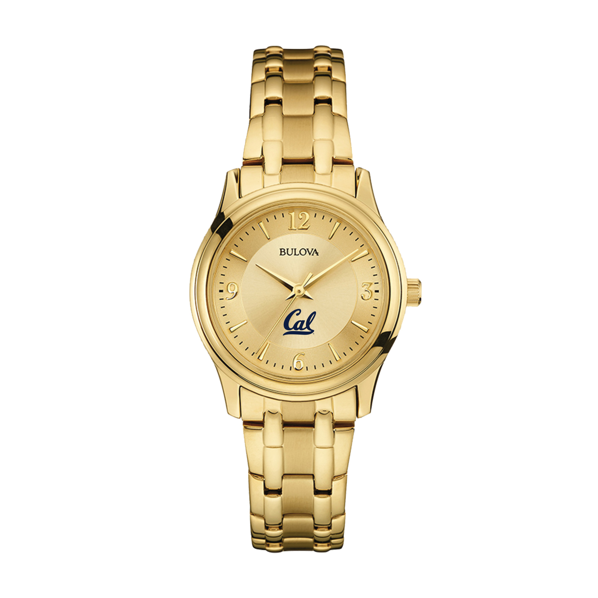 Women's Bulova Cal Bears Gold-Tone Watch