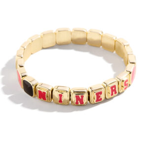 WEAR by Erin Andrews x BaubleBar San Francisco 49ers Tile Bracelet