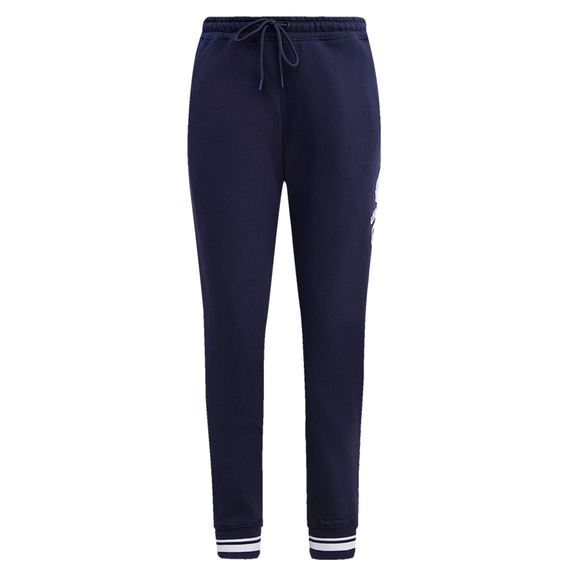 Women's Pro Standard Navy Chicago Cubs Cooperstown Collection Retro Classic Rib Fleece Sweatpants - Image 6