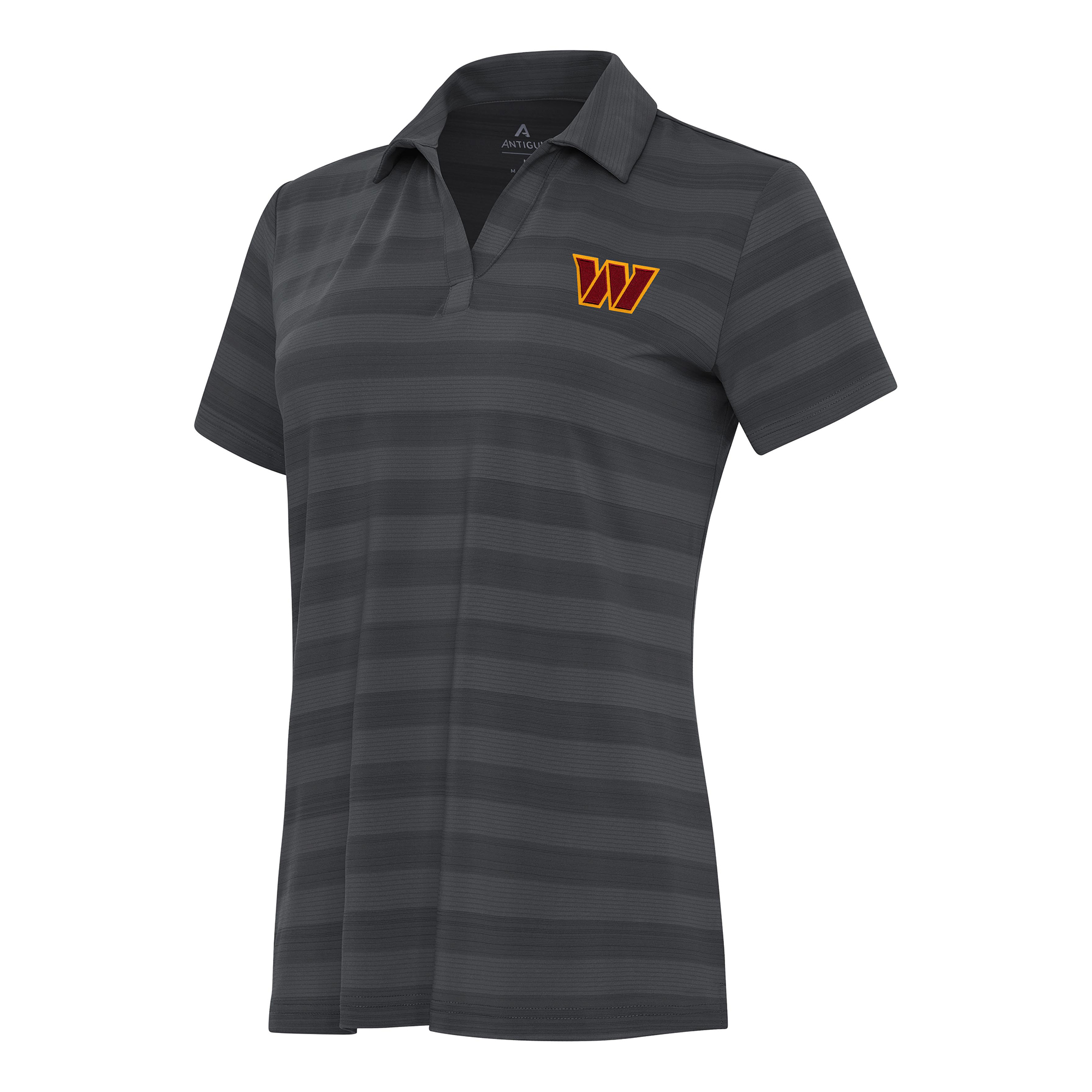 Women's Antigua Pewter Washington Commanders Tunnel Polo