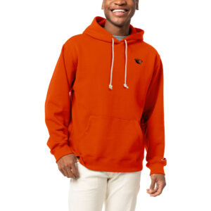 Men's League Collegiate Wear Orange Oregon State Beavers Essentials 2.0 Fleece Pullover Hoodie