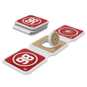 Keyscaper Javon Hargrave San Francisco 49ers 3-in-1 Foldable Charger