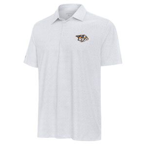 Men's Antigua  White Nashville Predators Whirl Polo