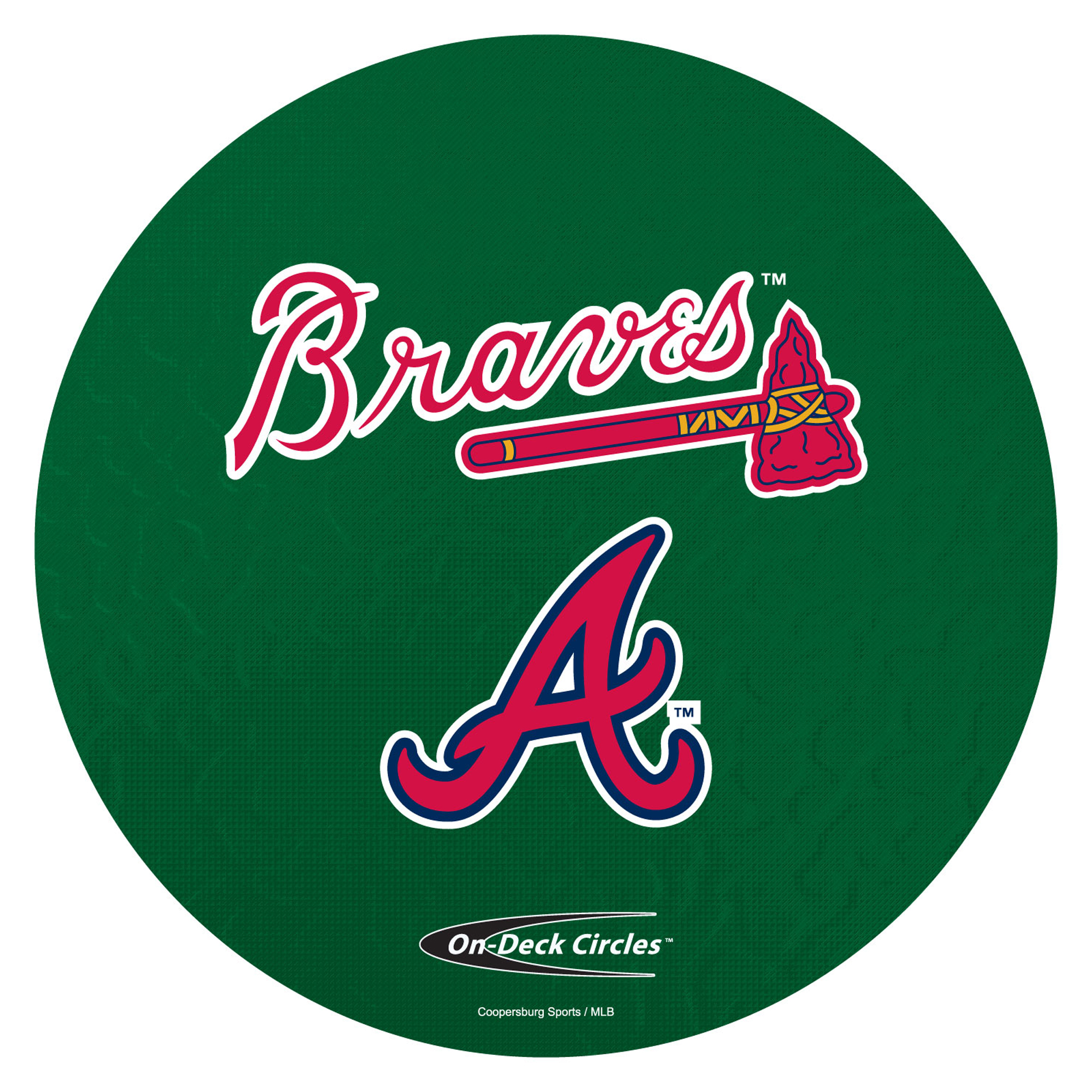 Atlanta Braves 4' On Deck Batting Circle