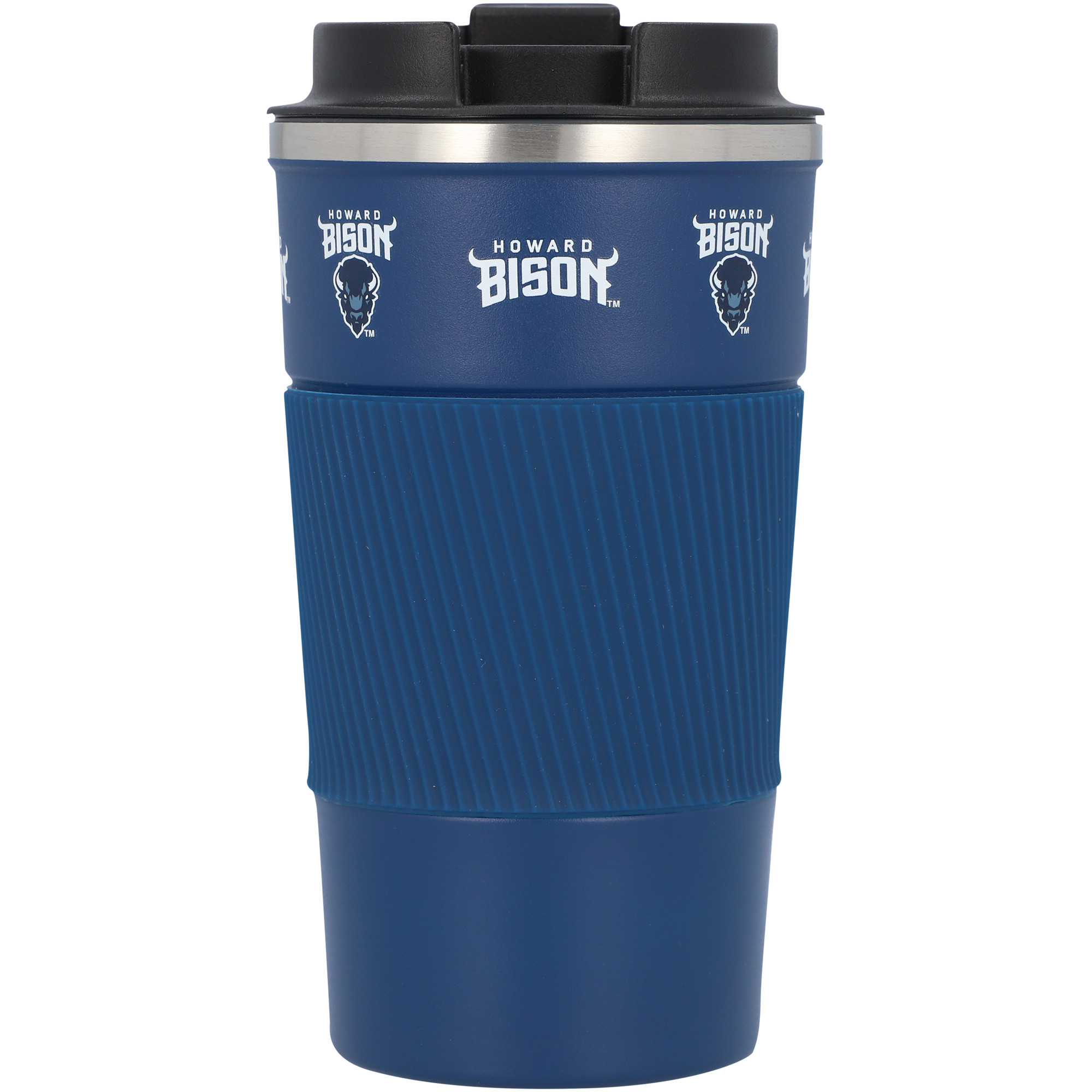 Howard Bison 18oz Coffee Tumbler with Silicone Grip - Image 3